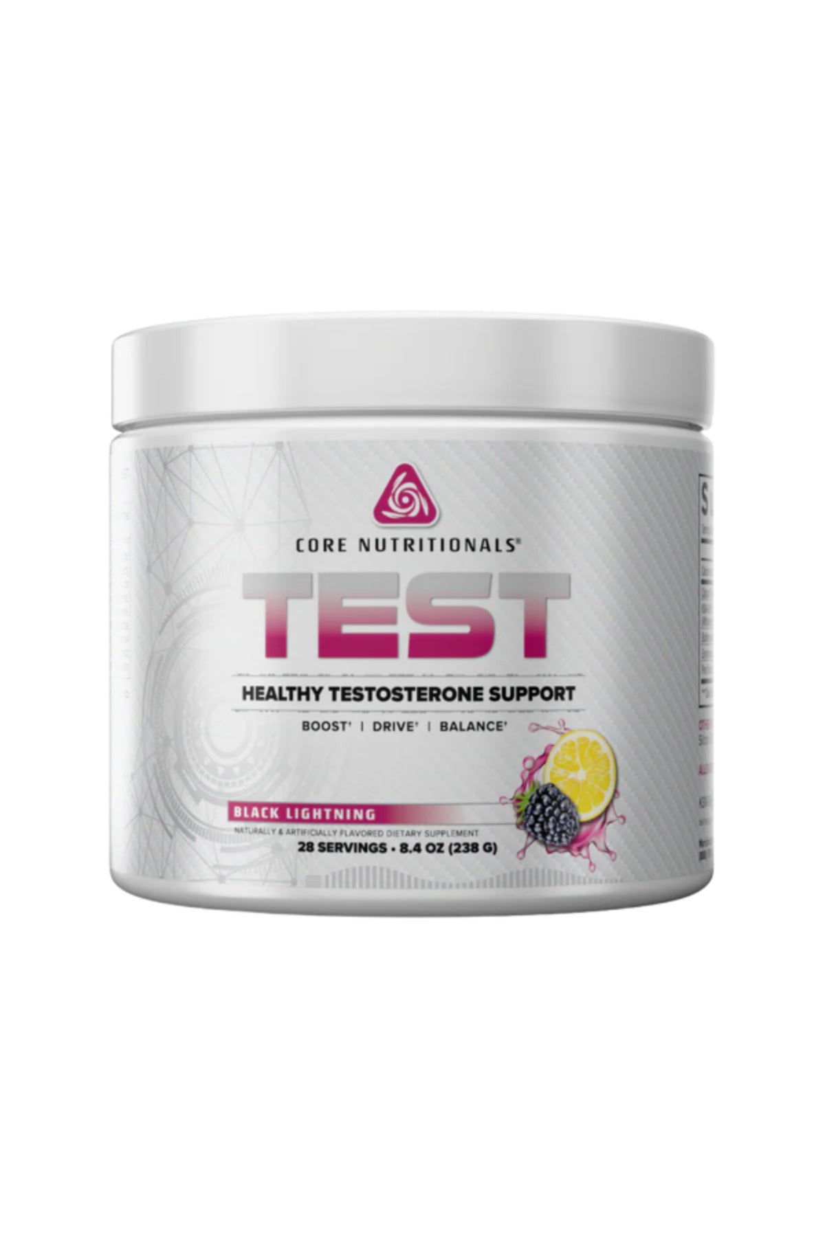 Core Nutritionals ANABOLICS TEST Black Lightning