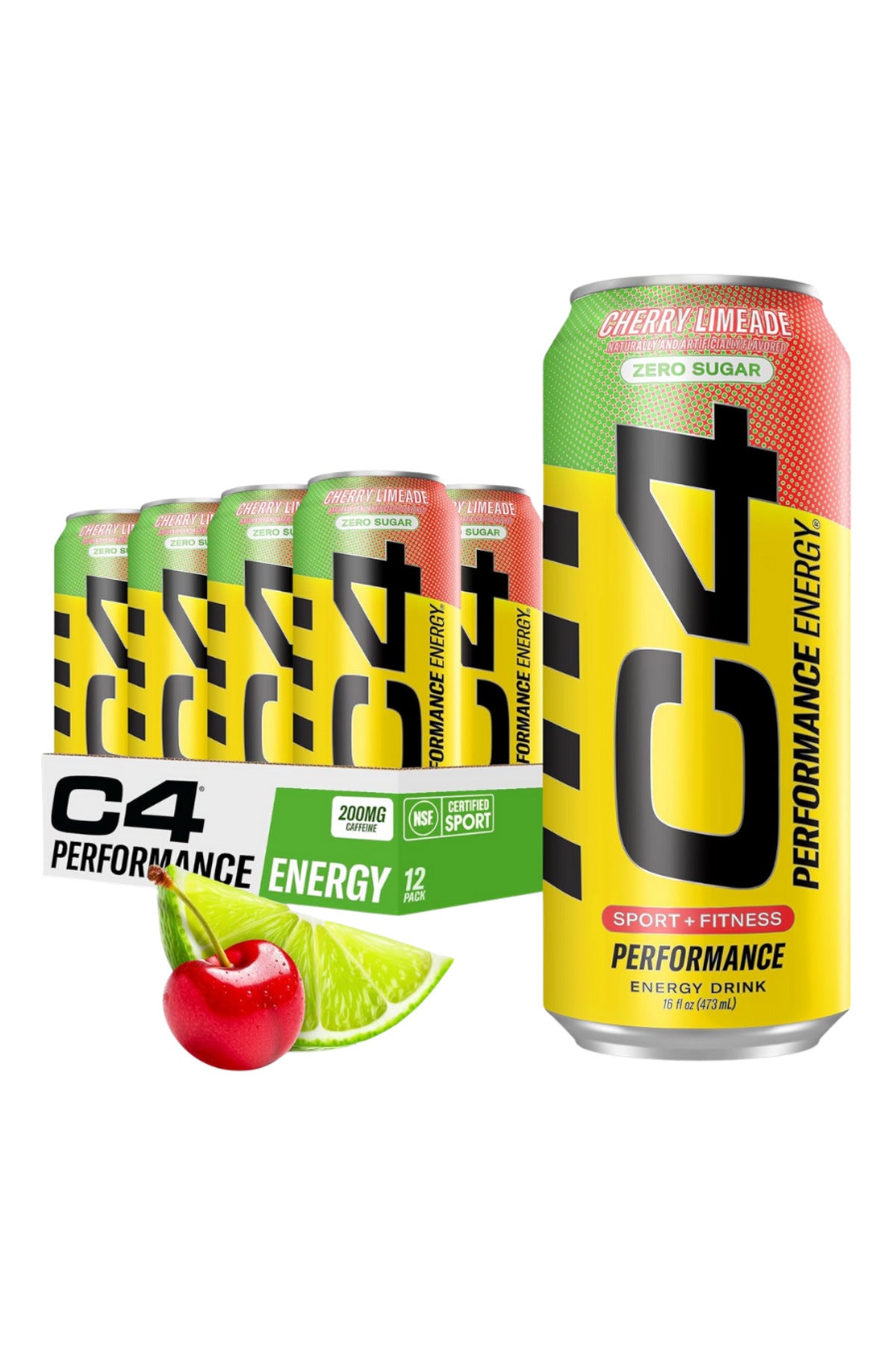 C4 Cherry Limeade Formula Crb 355 12S Box