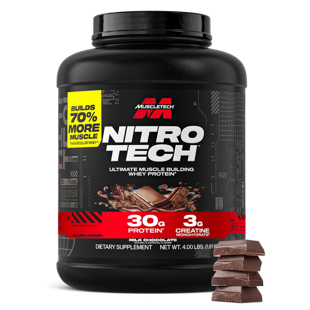 MuscleTech Nitro Tech Milk Chocolate 4lbs US (RB)
