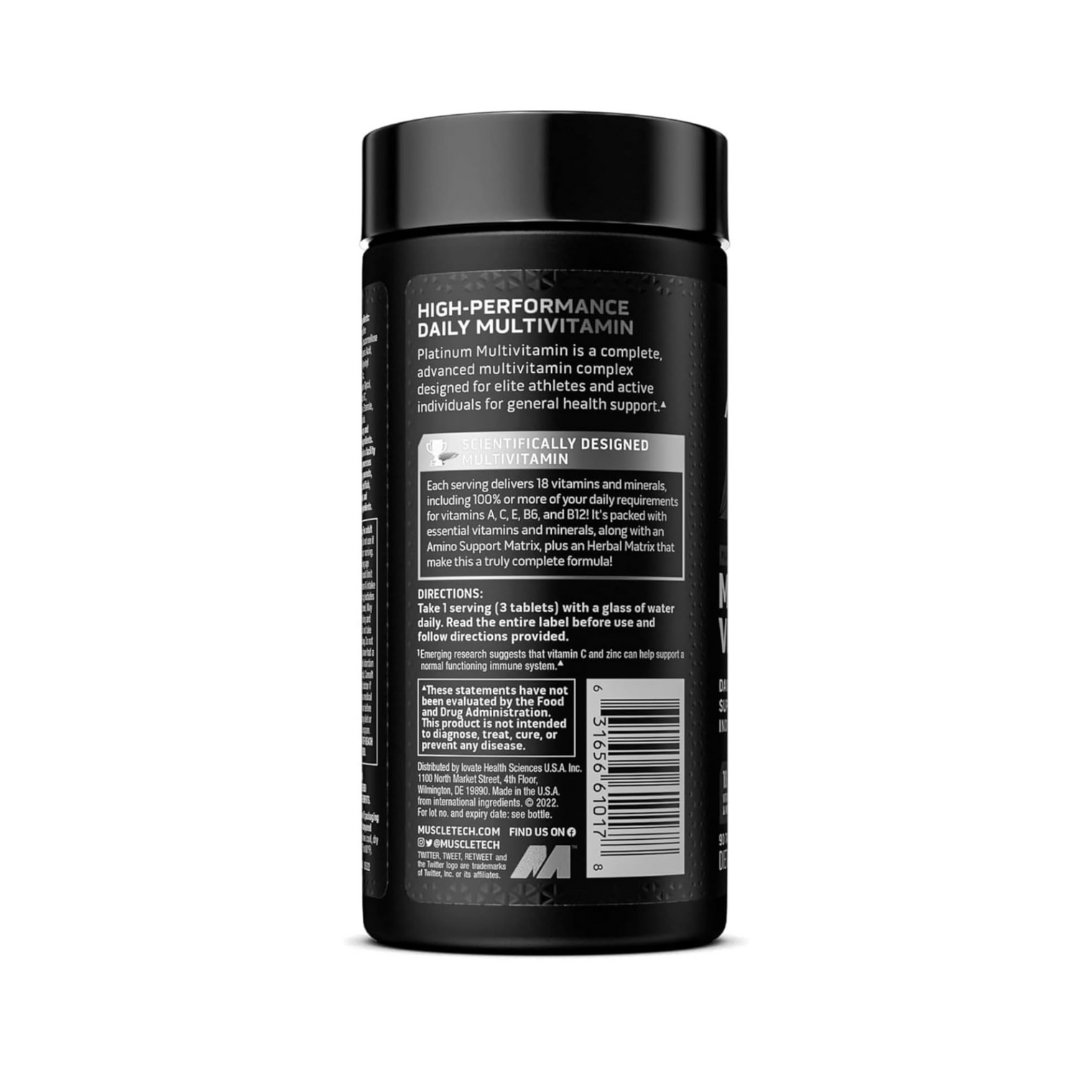 MuscleTech Platinum Multi Vitamin 90ct