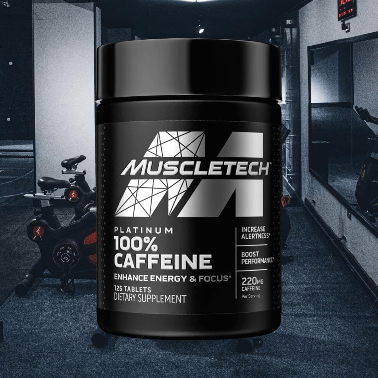 MuscleTech 100% Caffeine 125ct