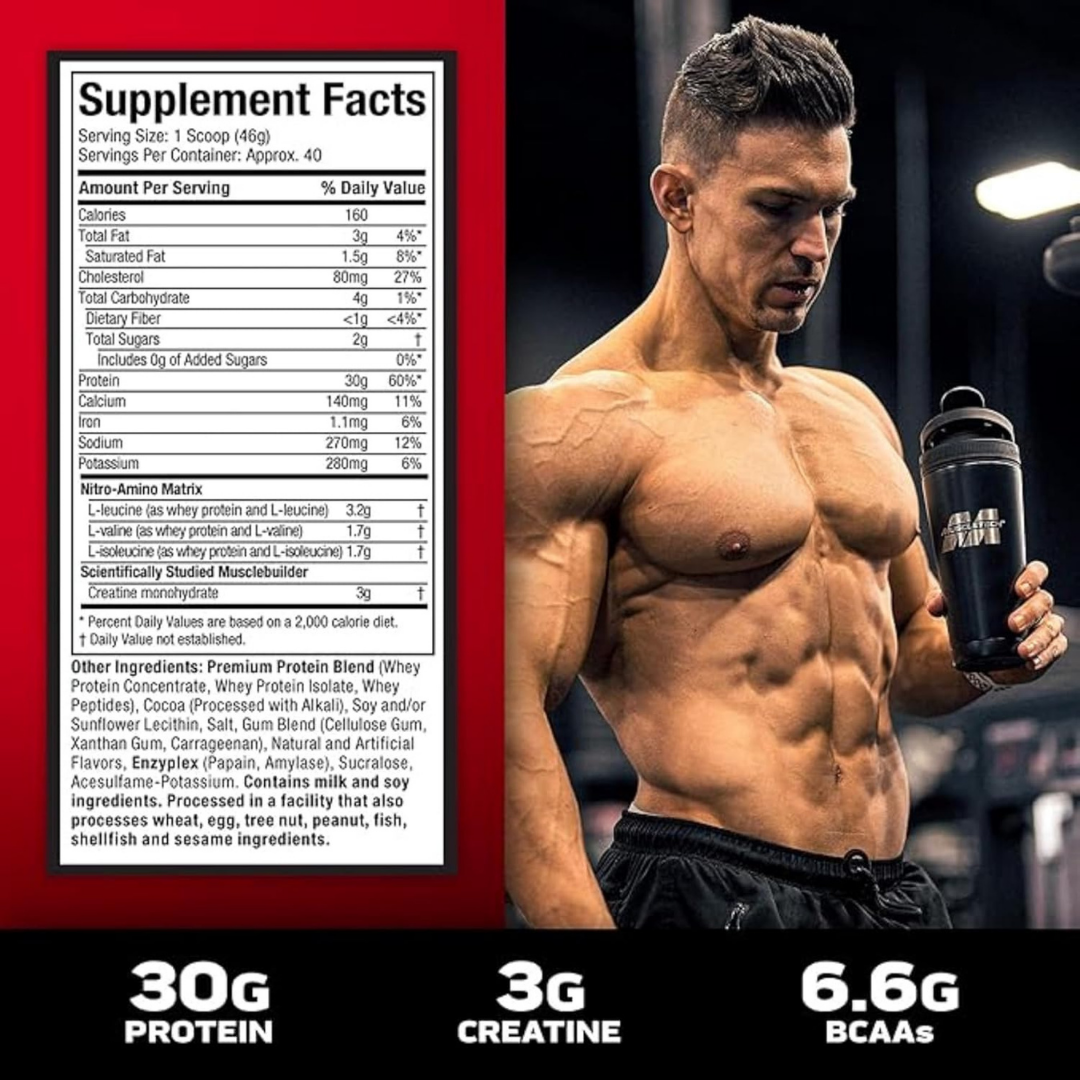 MuscleTech Nitro Tech Strawberry 2.2lbs