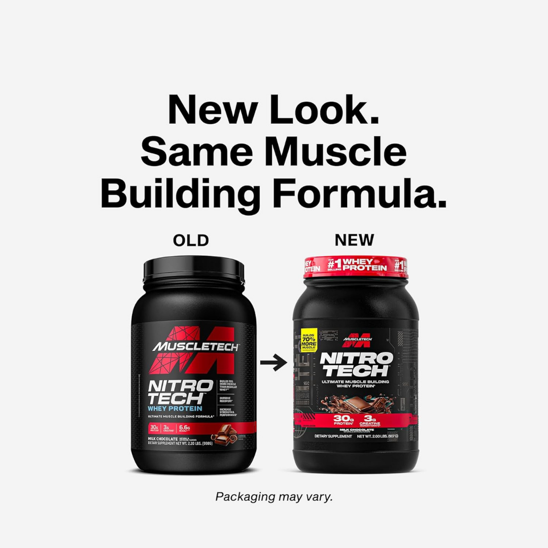 MuscleTech Nitro Tech Milk Chocolate 2.0lbs