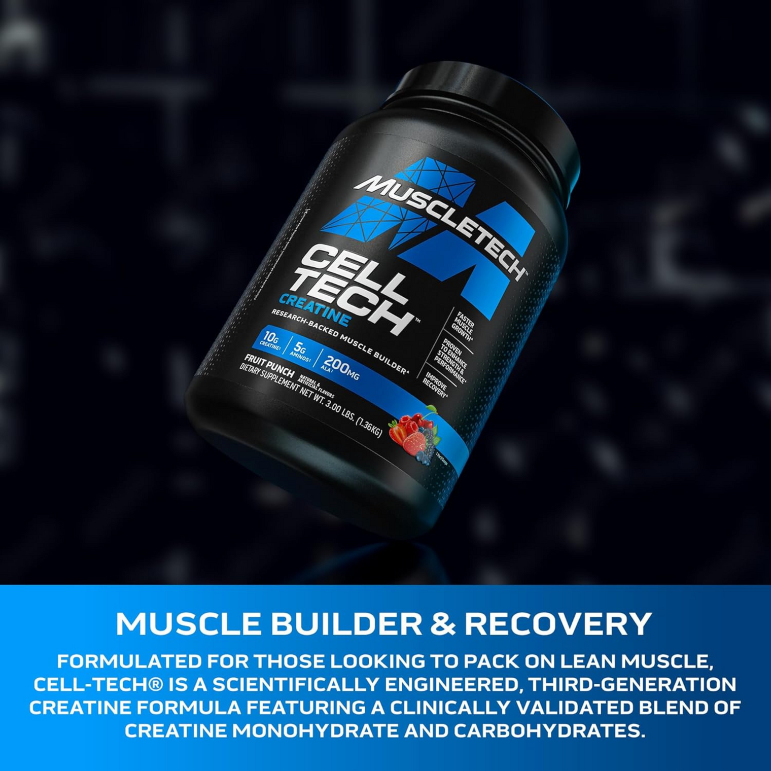 MuscleTech Cell Tech Fruit Punch 2.9lbs