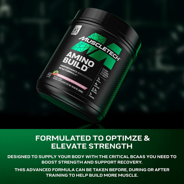 MuscleTech Amino Build 40 servings Strawberry Watermelon