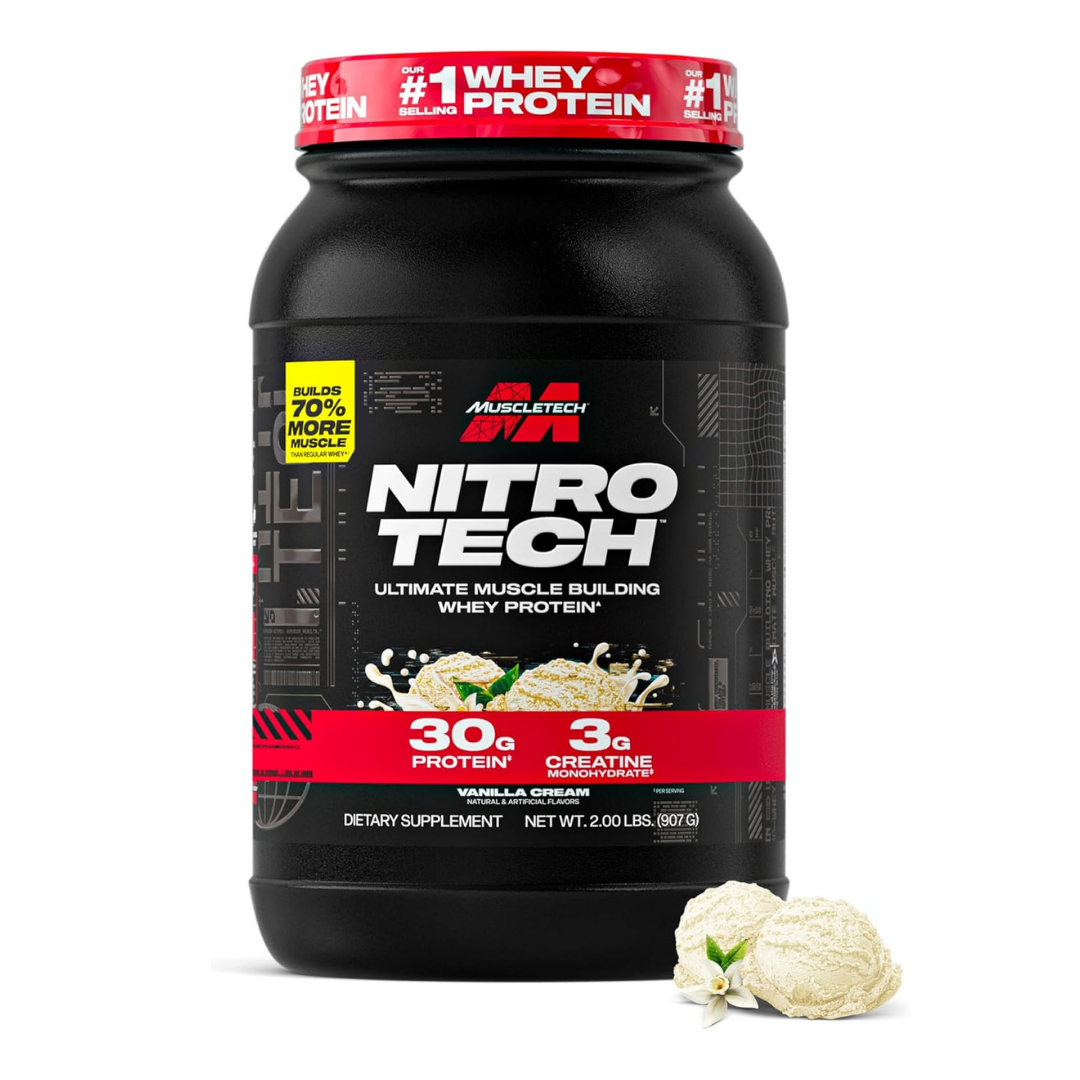 MuscleTech Nitro Tech Vanilla 2lbs US