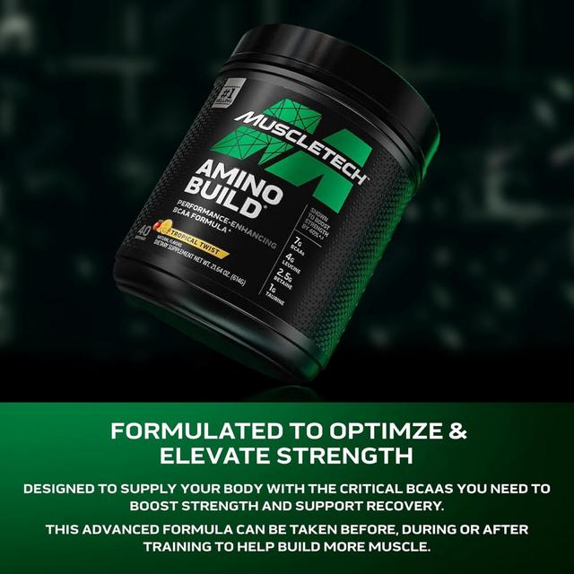 MuscleTech Amino Build Tropical Twist - 40 servings