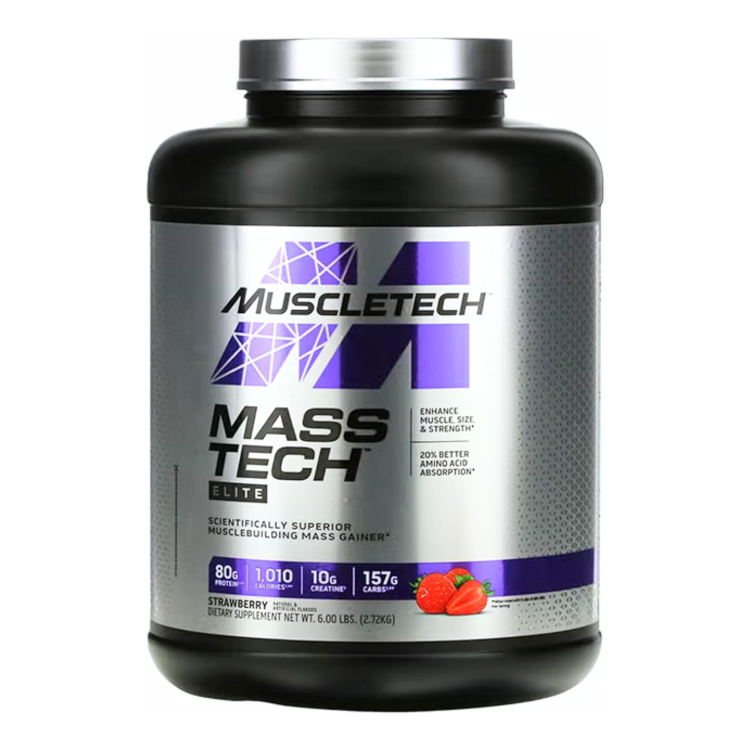 MuscleTech Mass Tech Elite Strawberry 6lbs US (RB)