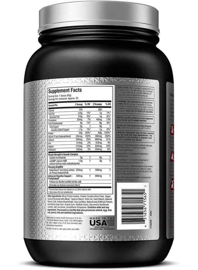 MuscleTech Nitro Tech Elite Cookies and Cream 1 kgs