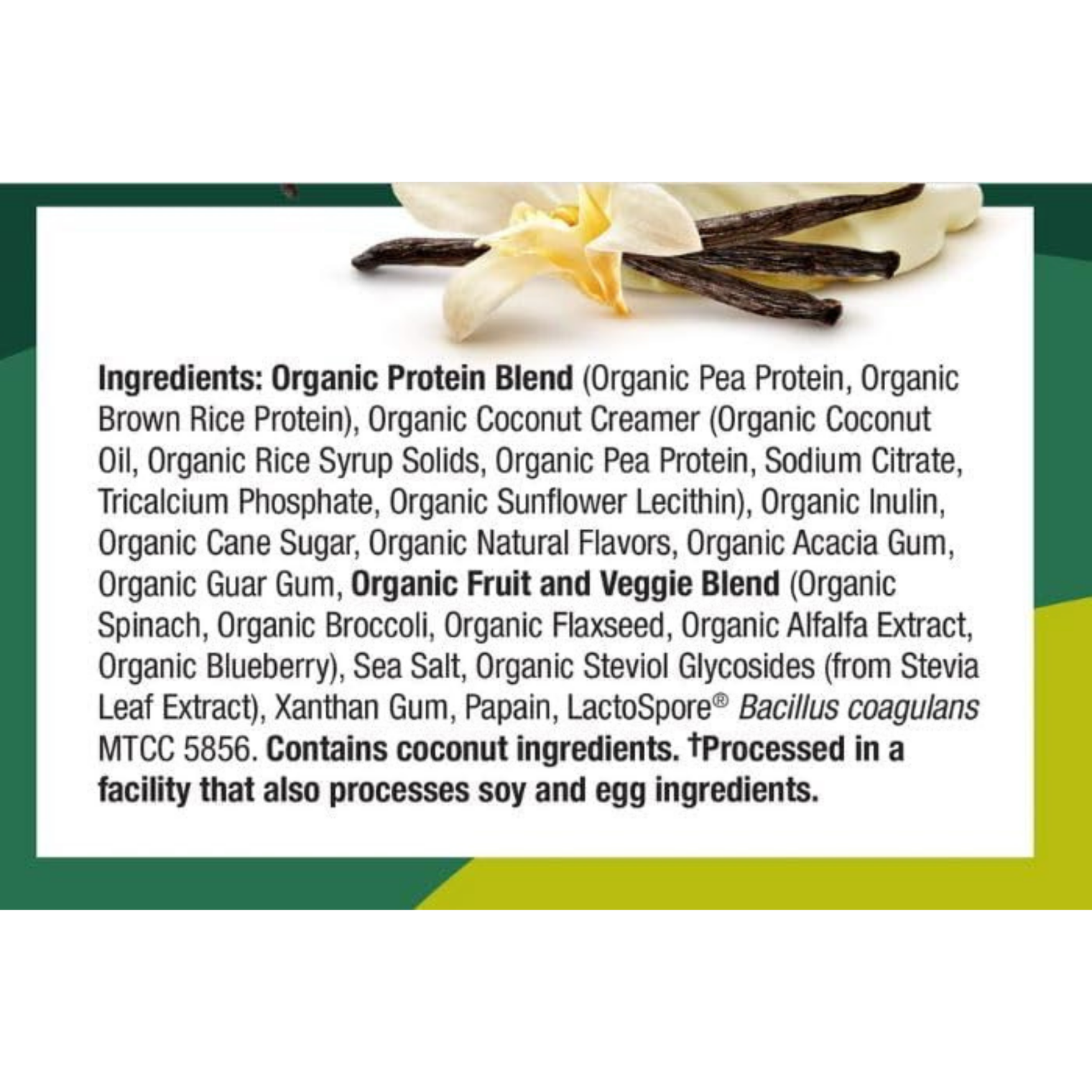 Purely Inspired Organic Protein 16serv Vanilla US