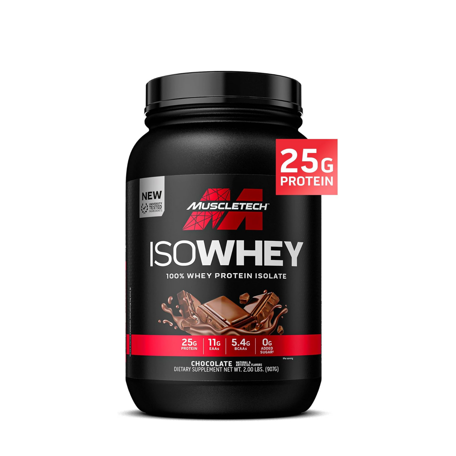 MuscleTech Iso Whey Chocolate 2lbs US
