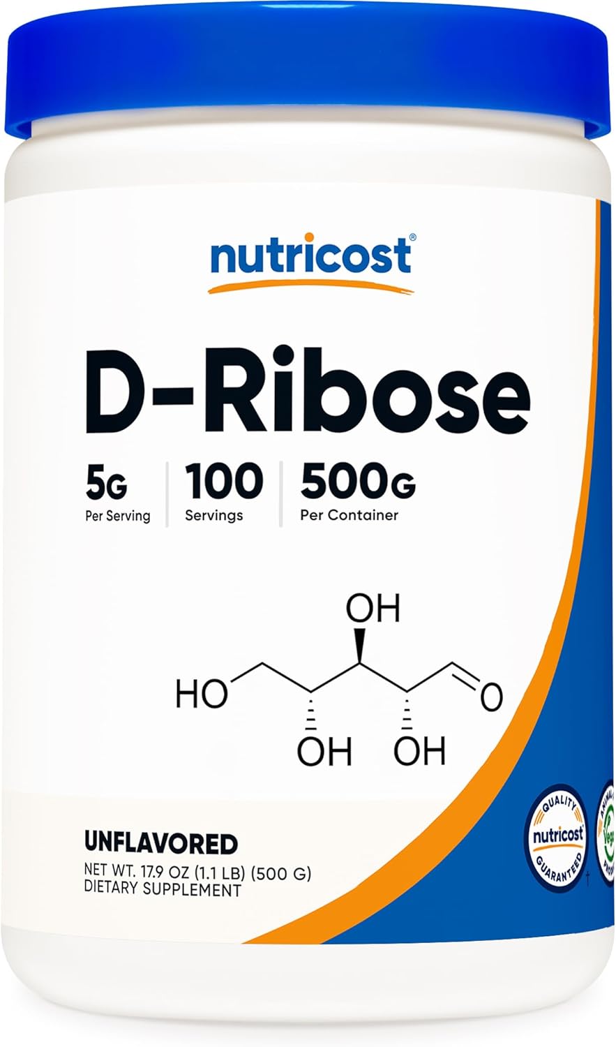 D-Ribose Powder (500 Grams)