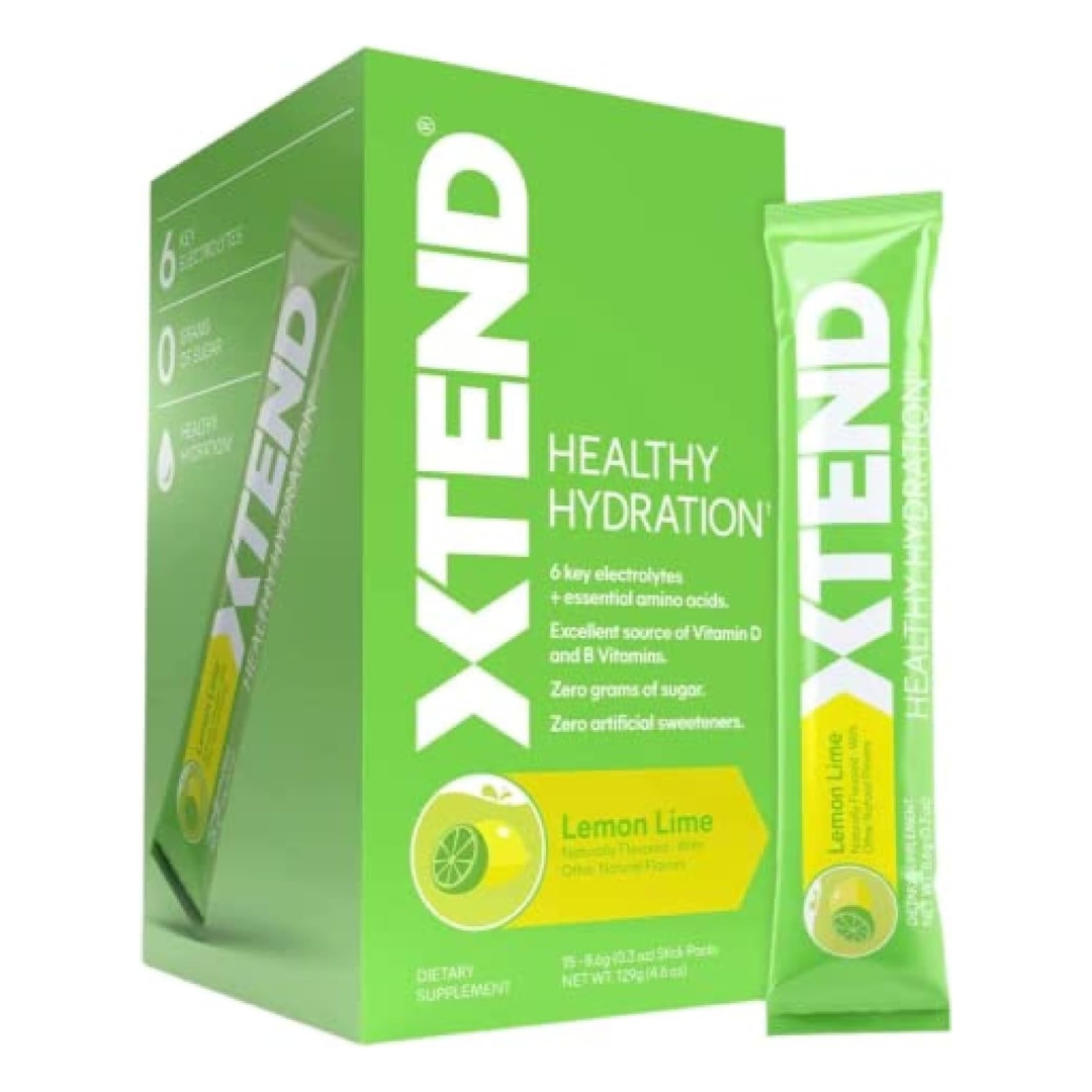 Xtend Hydration Lemon Lime Powder 15 Servings