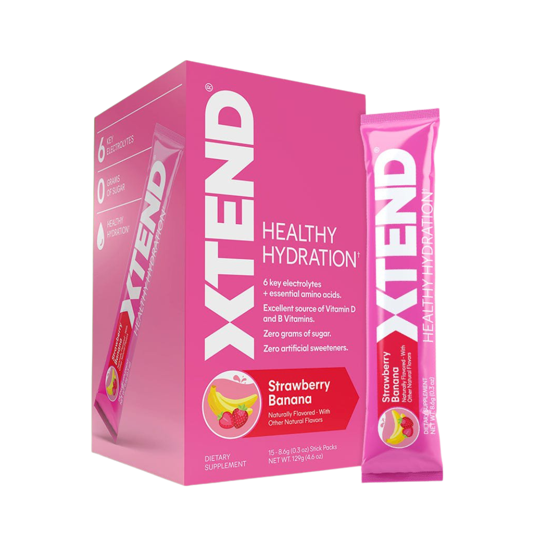 Xtend Hydration Strawberry Banana Powder 15 Servings