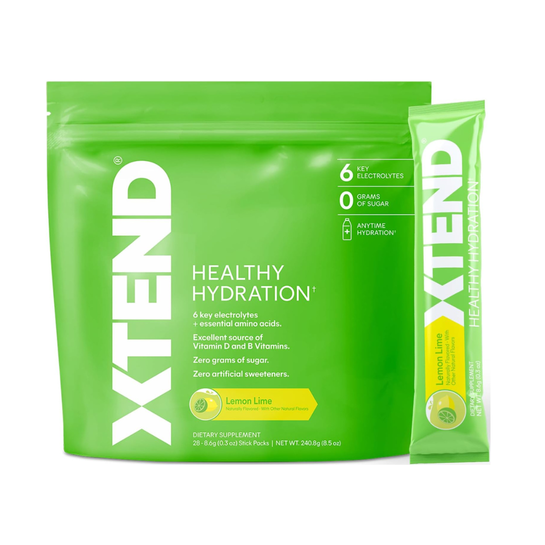Xtend Hydration Lemon Lime Powder 28 Servings