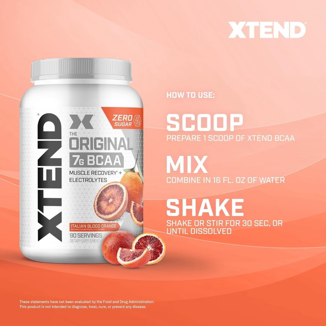 Xtend Italian Blood Orange Powder 90 Servings