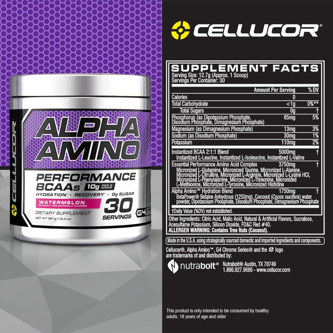 C4 Alpha Amino Watermelon Powder 30 C4rvings