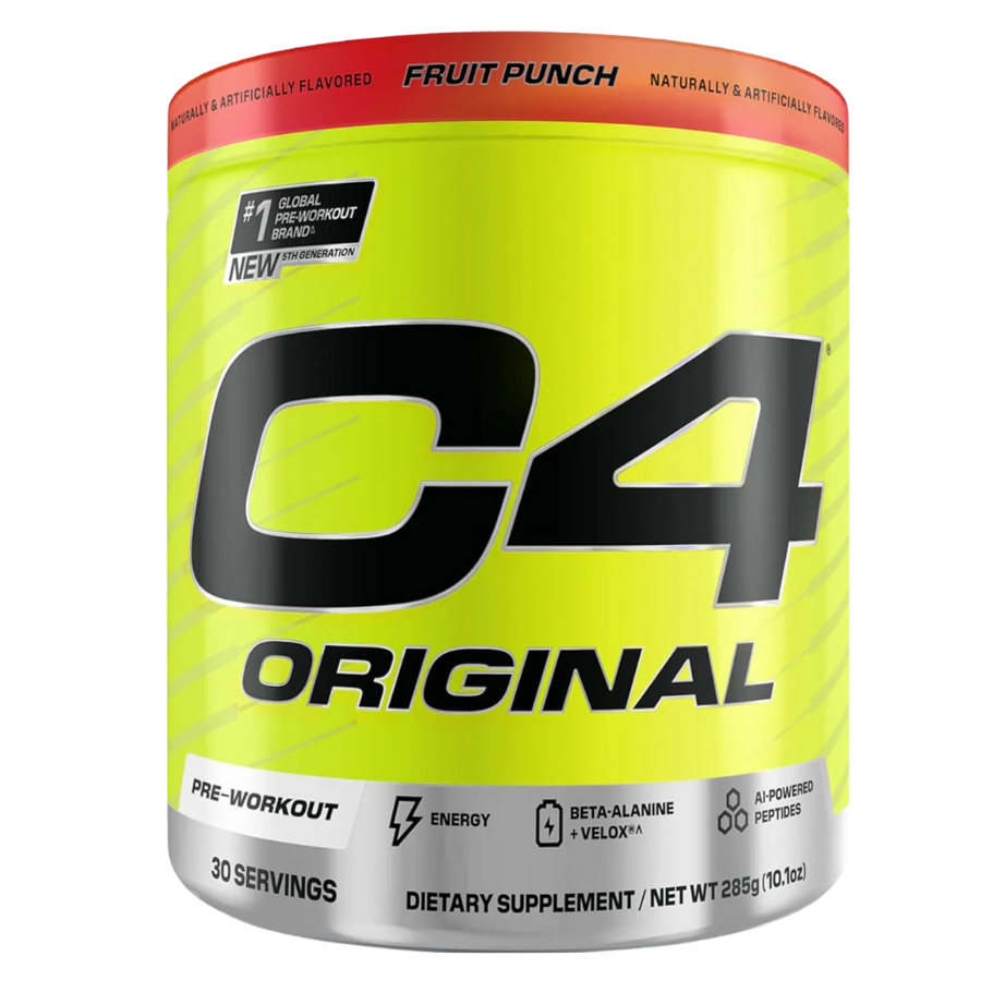 C4 Original Fruit Punch Powder 30 Servings