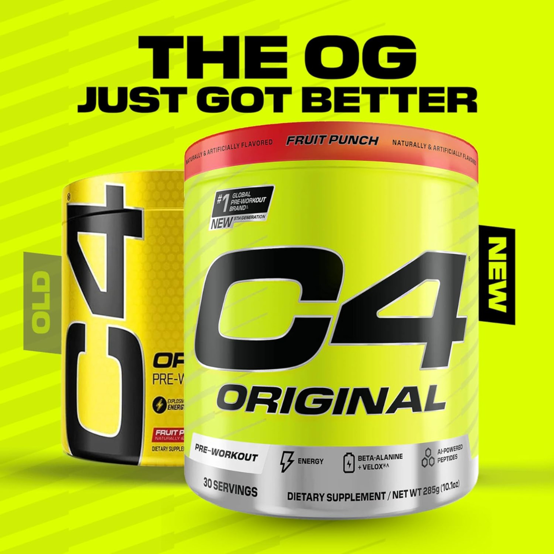 C4 Original Fruit Punch Powder 30 C4rvings