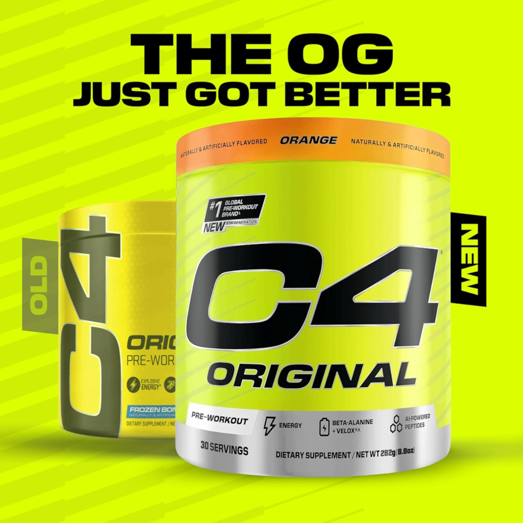 C4 Original Orange Powder 30 Servings