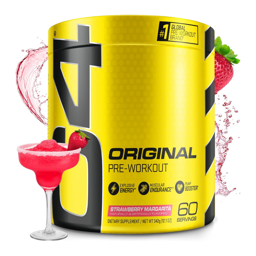 C4 Original Strawberry Margarita Powder 60 Servings