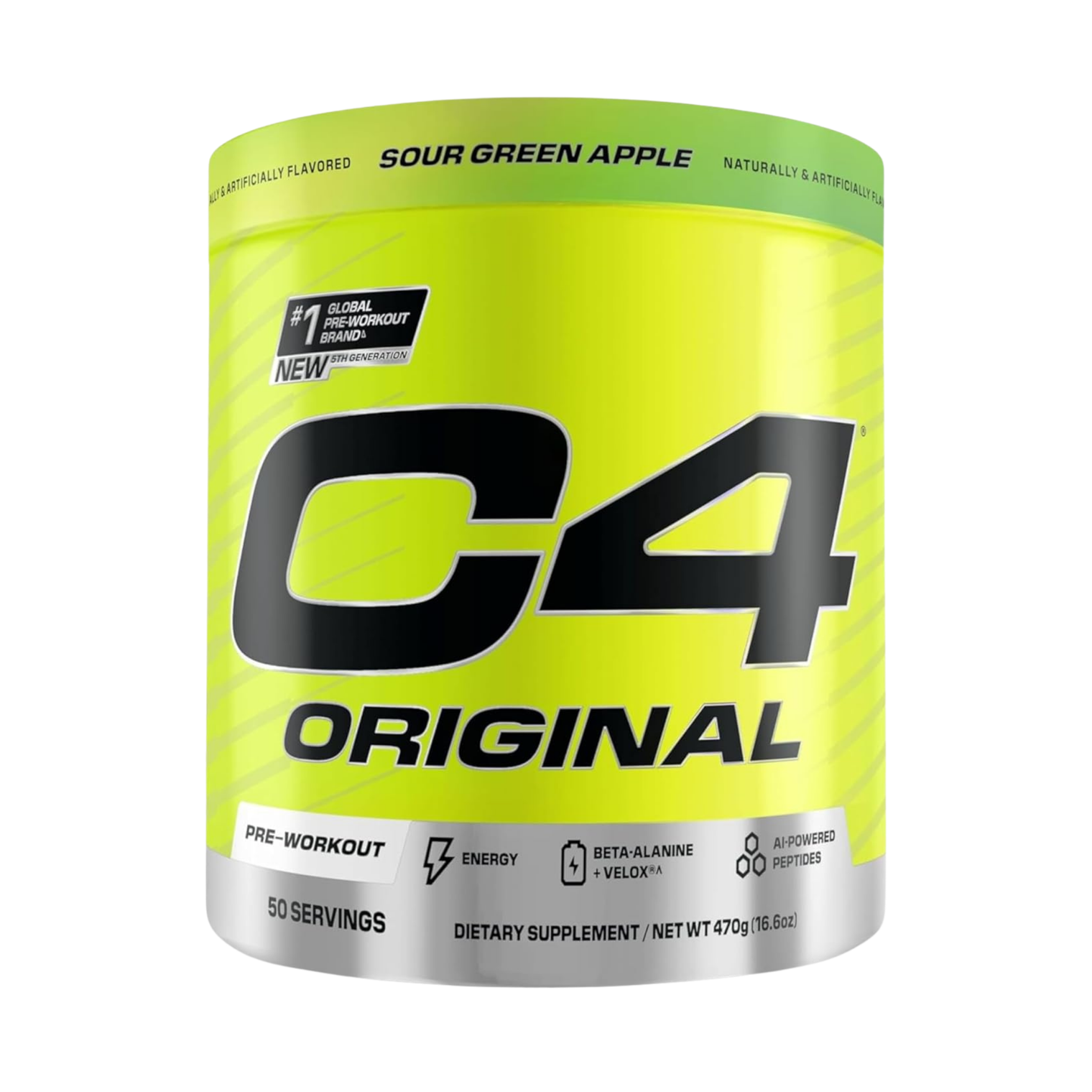 C4 Original Green Apple Powder 50 Servings