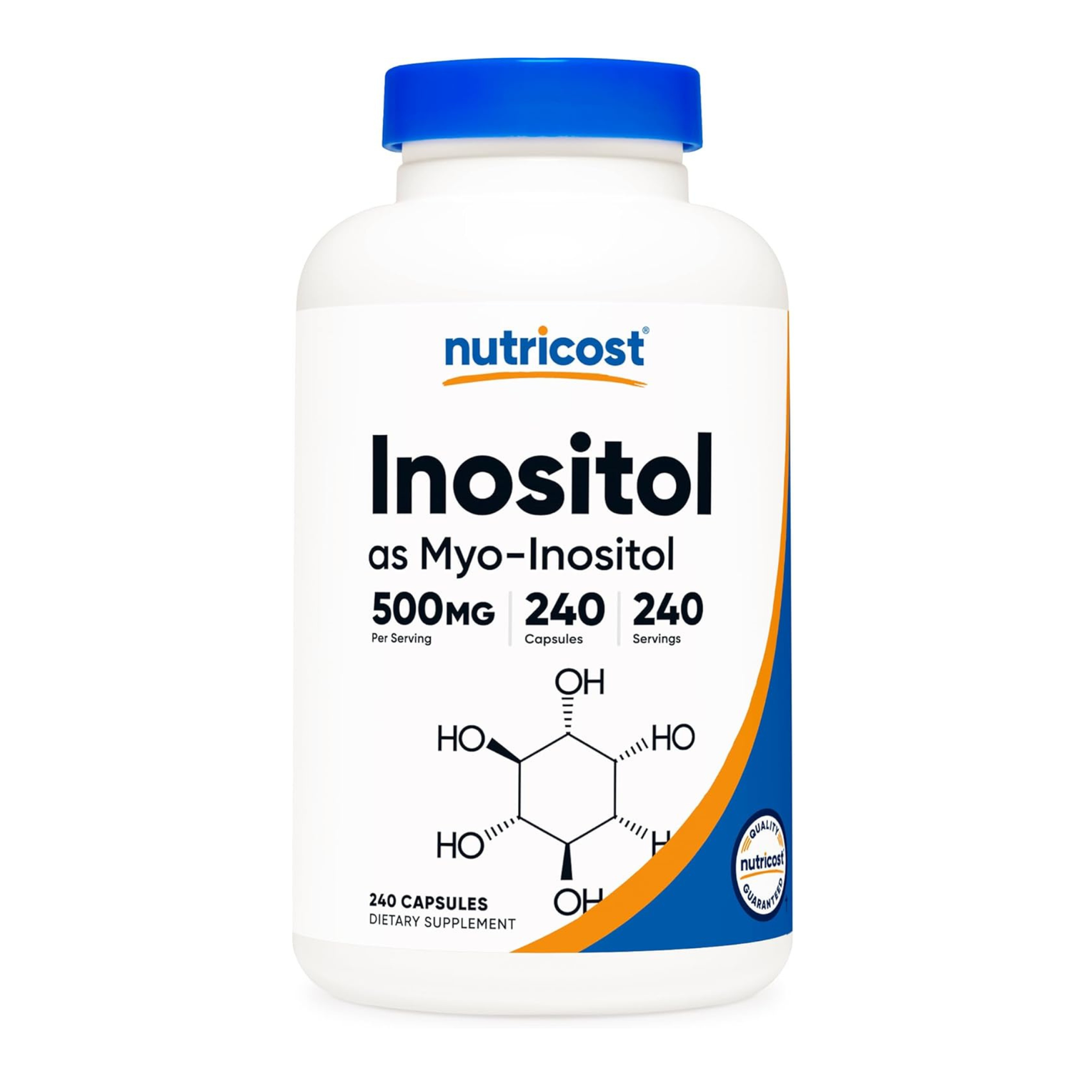 Myo + D Chiro Inositol Capsules for Women (50 MG + 12.5 MG X 4) (120 Capsules)