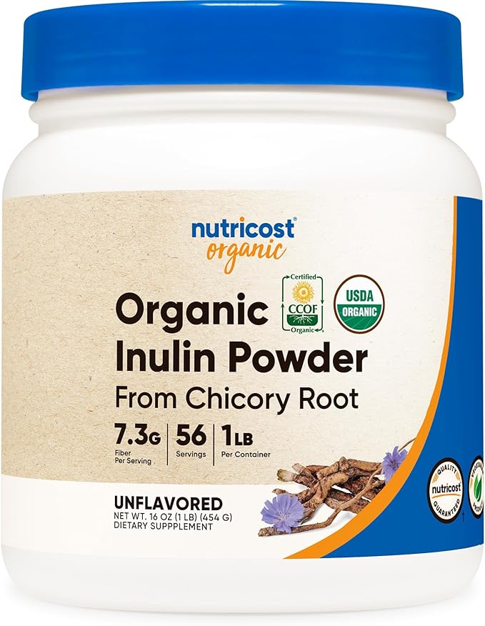 Inulin Powder (Organic) (1 LB)