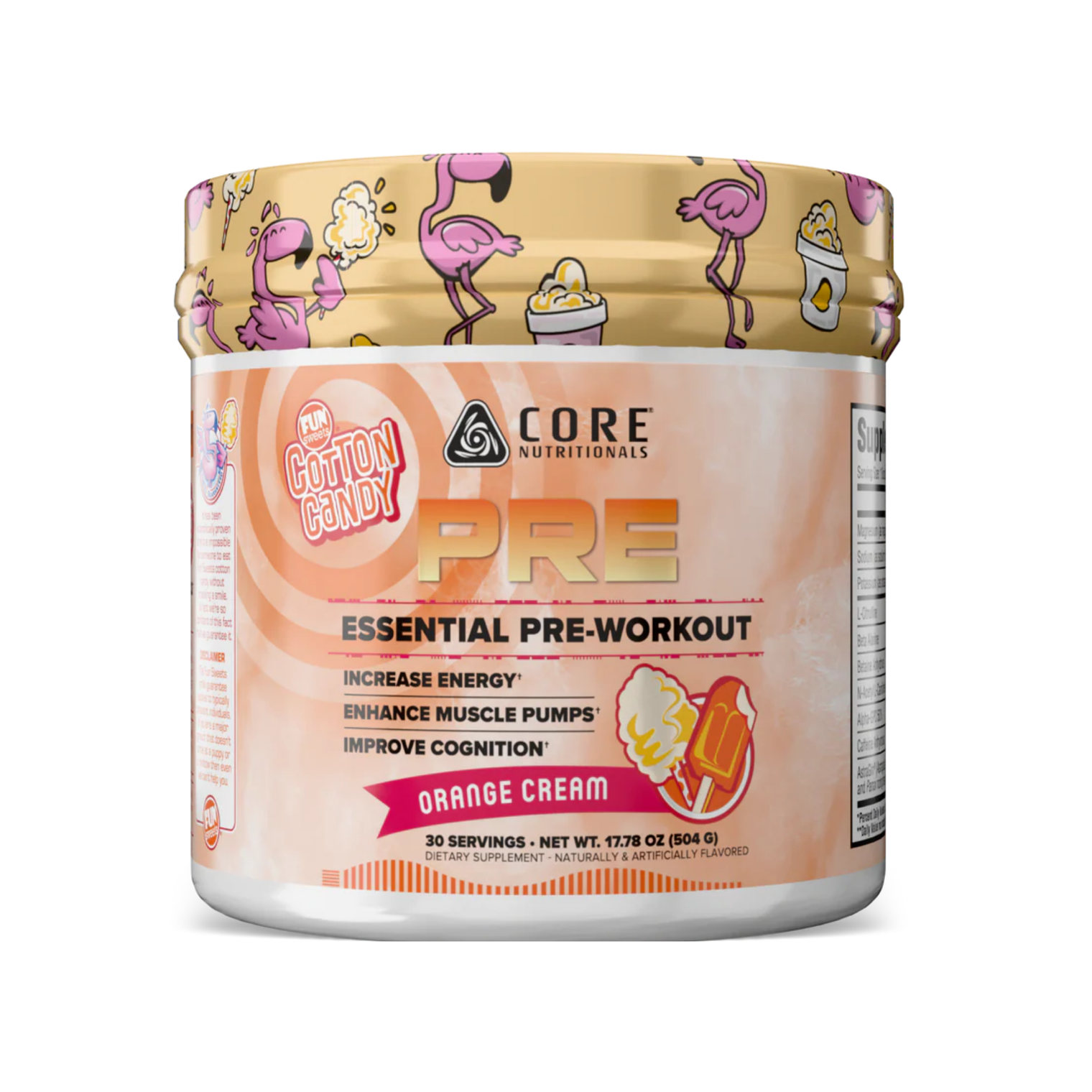 Core Nutritionals PRE WORKOUT Essential PRE Fun Sweets Orange Cream®