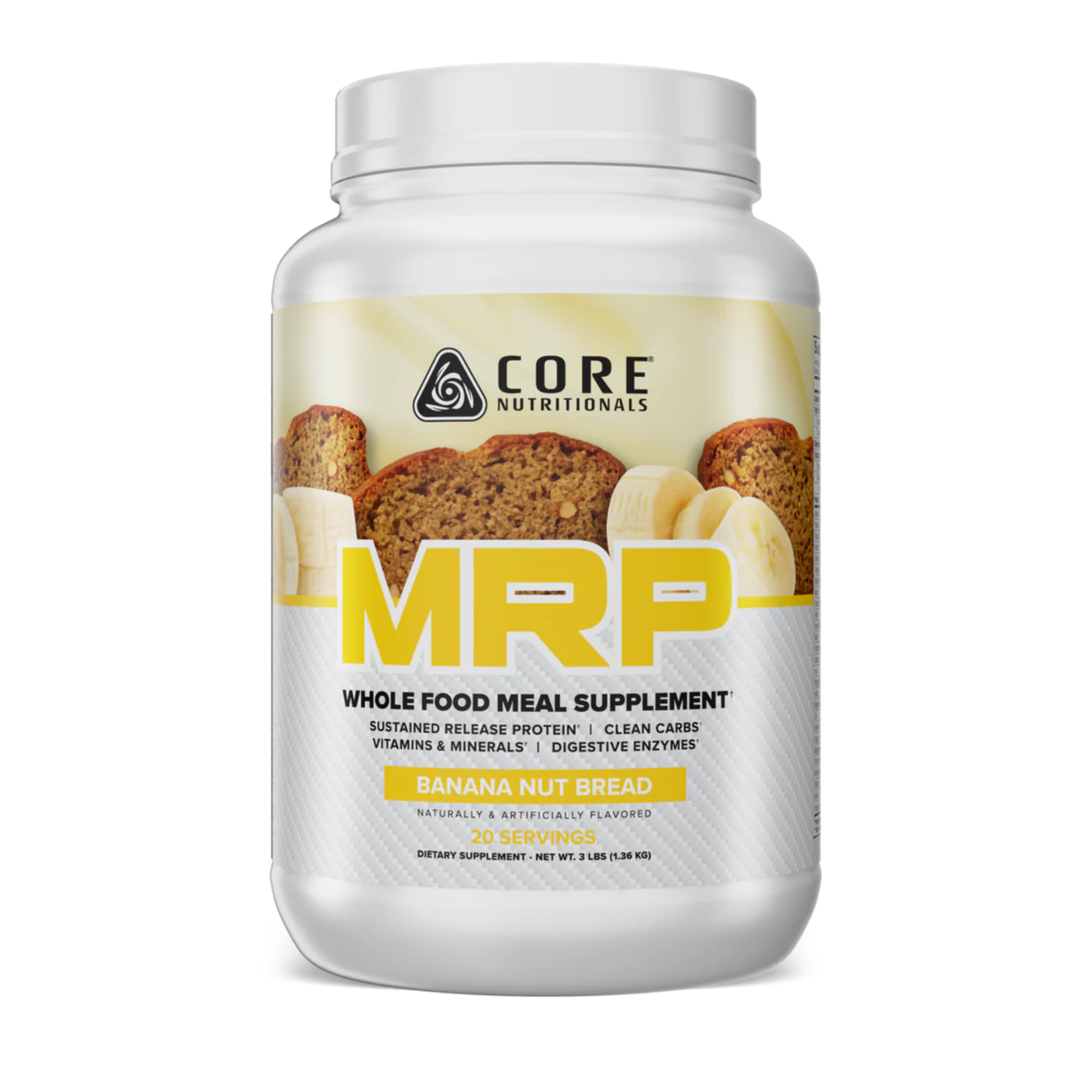 Core Nutritionals PROTIEN MRP 3lb Banana Nut Bread