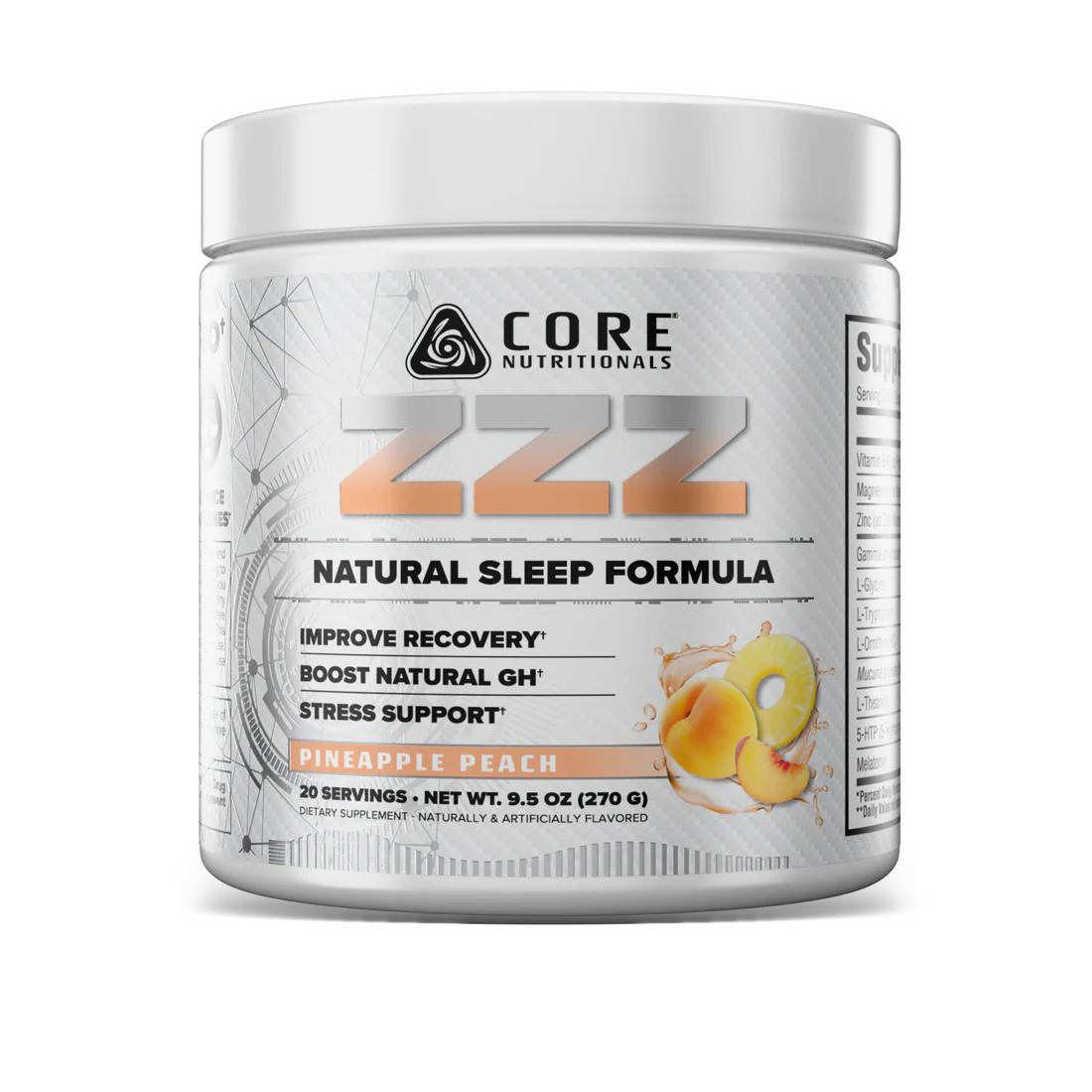 Core Nutritionals WELLNESS ZZZ Sleep Support Blueberry Lemonade