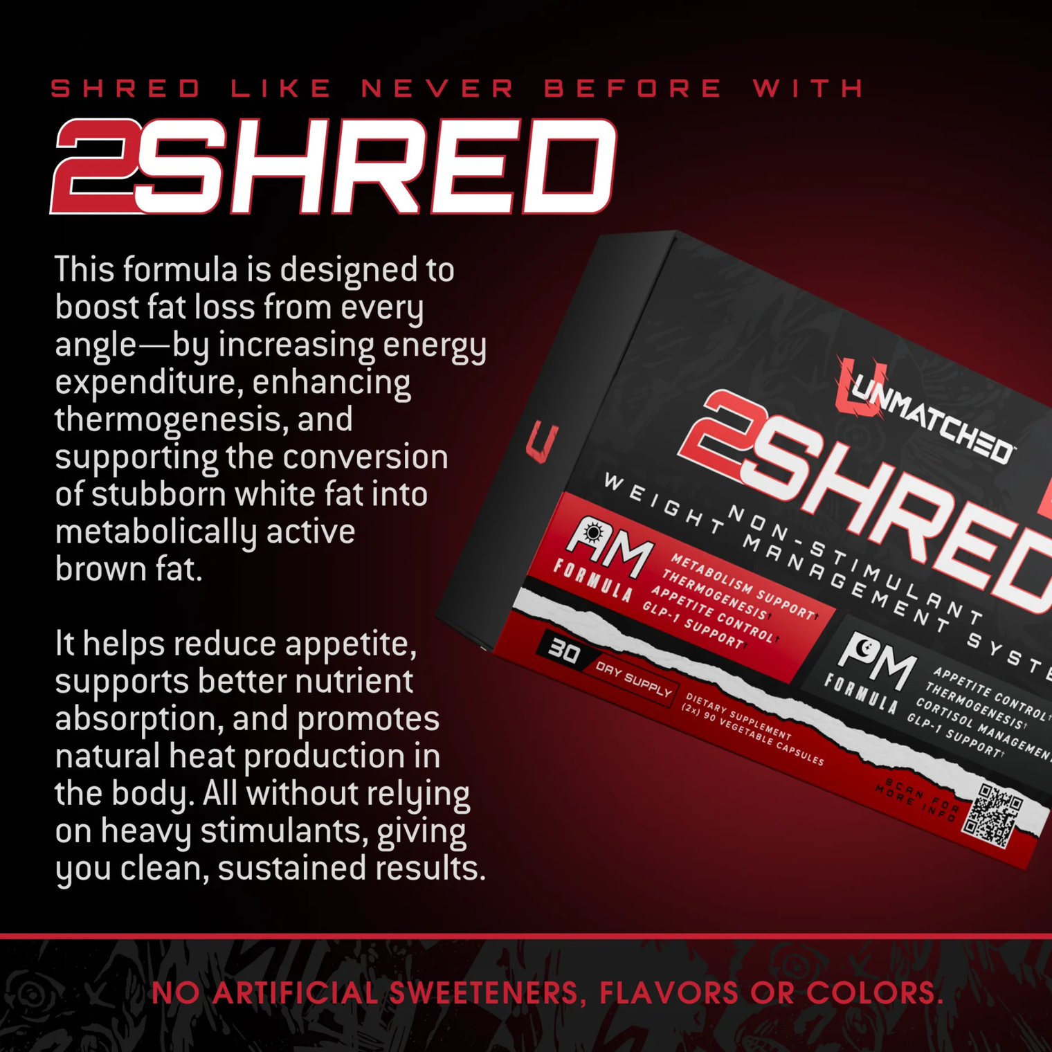 Unmatched 2SHRED boxes (180 capsules)