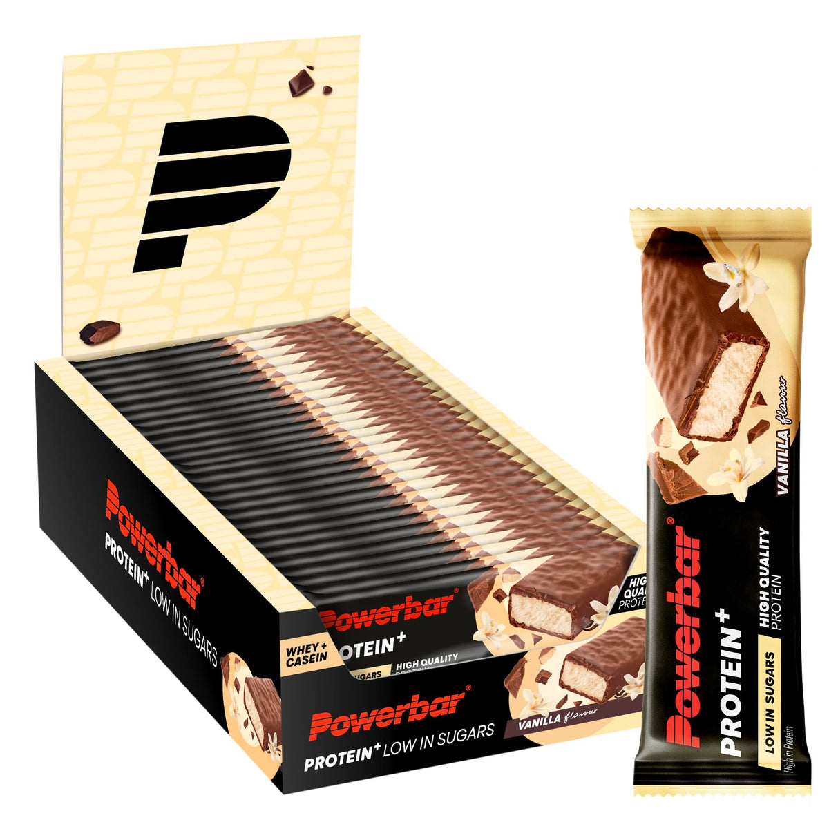 PowerBar Protein Plus Low Sugar Vanilla Protein Bar – 55g