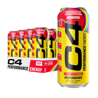 C4 Carbonated Drink Cosmic Rainbow - Pack of 12 (473 ml)