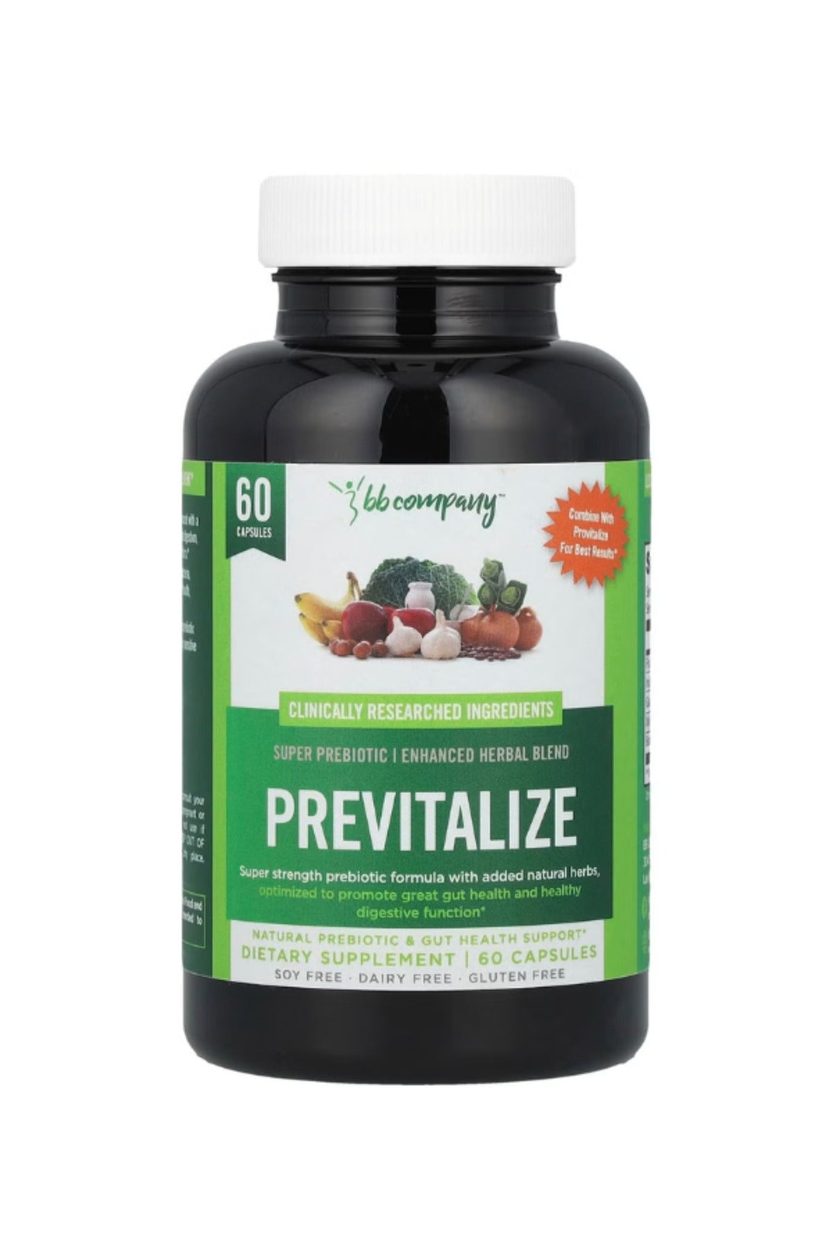 Previtalize Super Prebiotic Green 60 Caps
