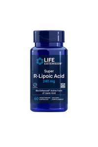 Life Extension-Super R-Lipoic Acid 240mg, 60 Vegetable Caps