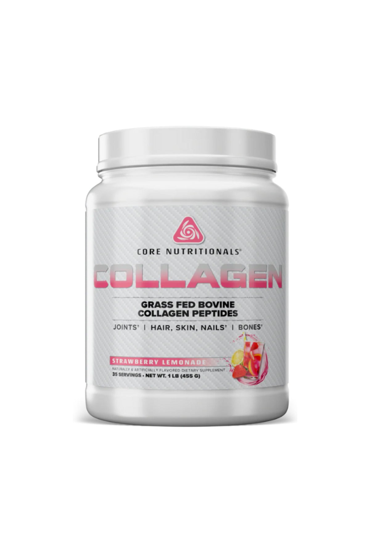 Core Nutritionals ESSENTIALS Collagen 1lb Strawberry Lemonade