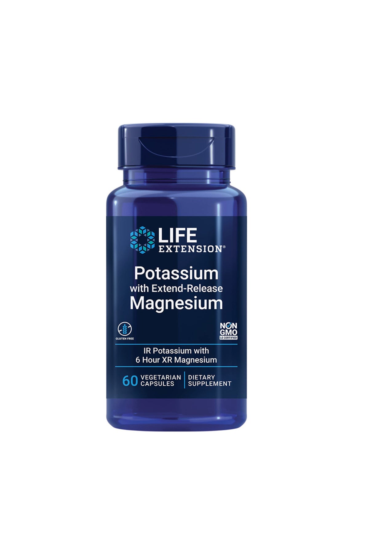 Life Extension-Potassium with Extend-Release Mag, 60 veg caps