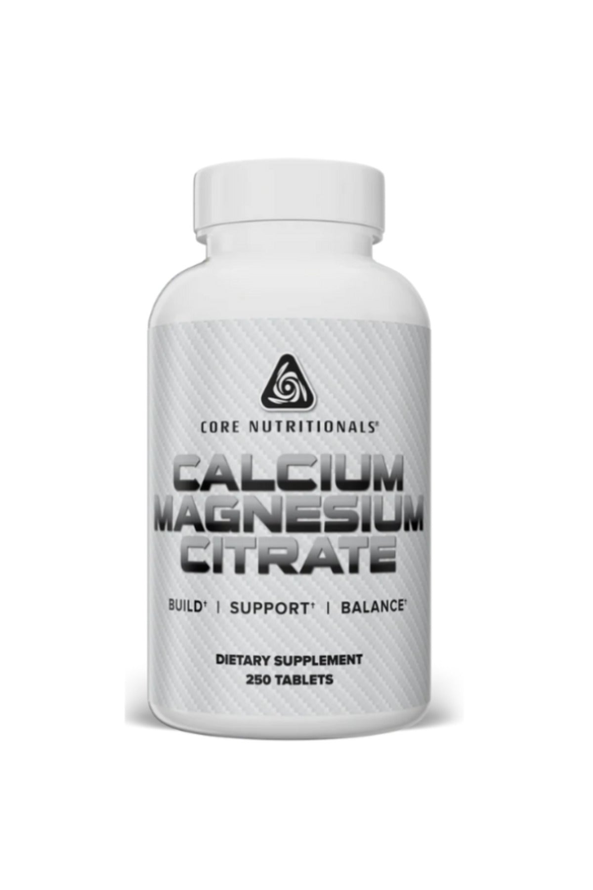 Core Nutritionals ESSENTIALS Calcium Magnesium Citrate 250 Tablets