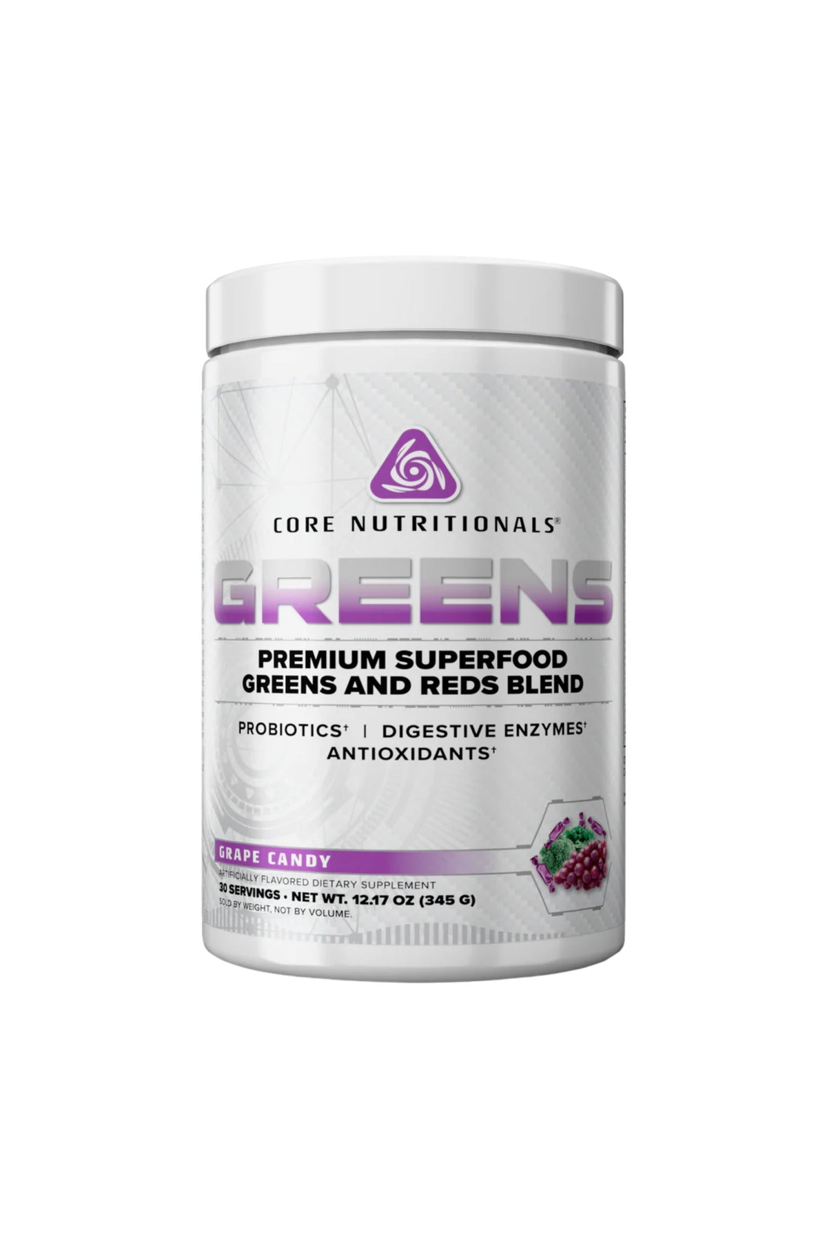 Core Nutritionals WELLNESS GREENS Grape Candy