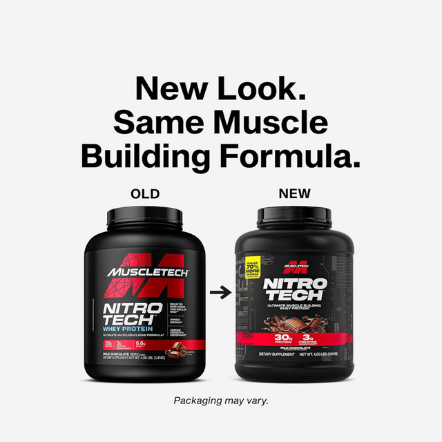 MuscleTech Nitro Tech Milk Chocolate 4lbs