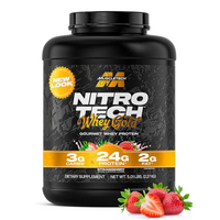 MuscleTech Nitro Tech 100% Whey Gold Strawberry Shortcake 5lbs