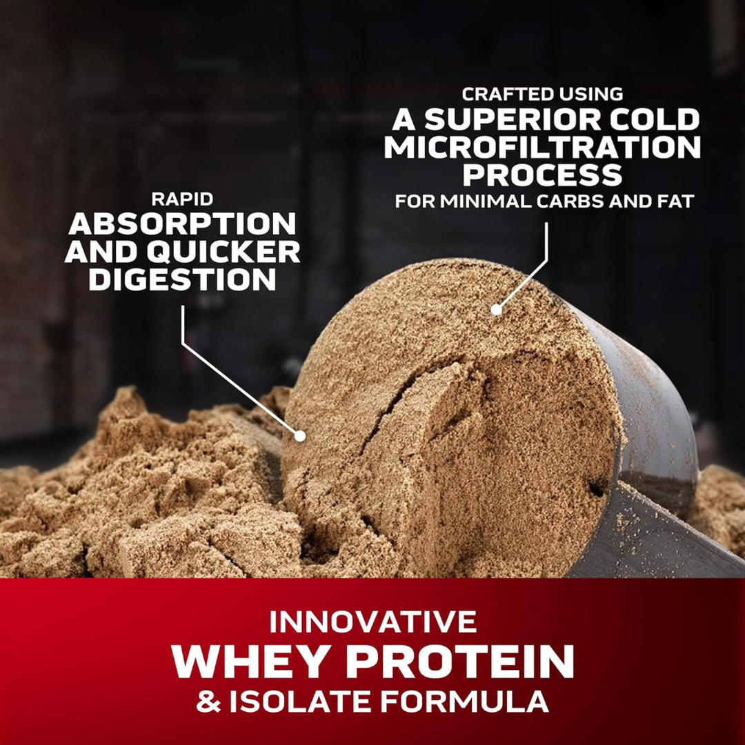 MuscleTech Nitro Tech 100% Whey Gold Strawberry 2lbs
