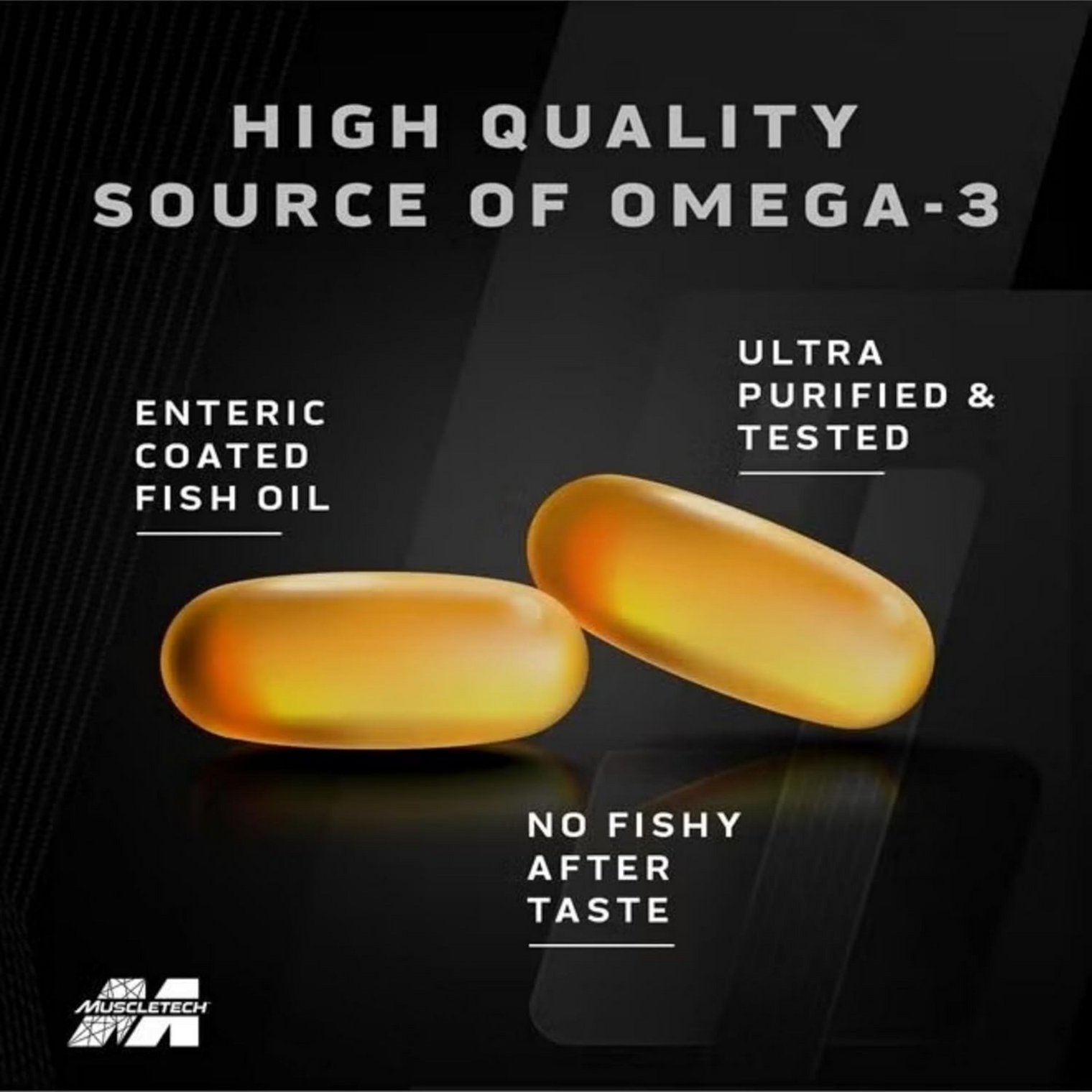 MuscleTech Platinum 100% Omega Fish Oil - 100ct