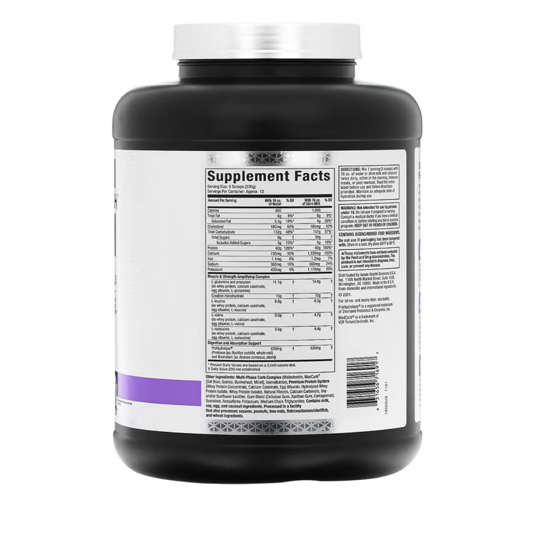 MuscleTech Mass Tech Elite Vanilla Cake 6lbs