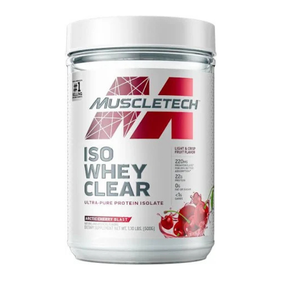 MuscleTech Iso Whey Clear Arctic Cherry Blast 1.1lbs US (RB)