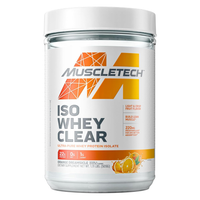 MuscleTech Iso Whey Clear Orange Dreamsicle 1.1lbs