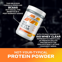 MuscleTech Iso Whey Clear Orange Dreamsicle 1.1lbs