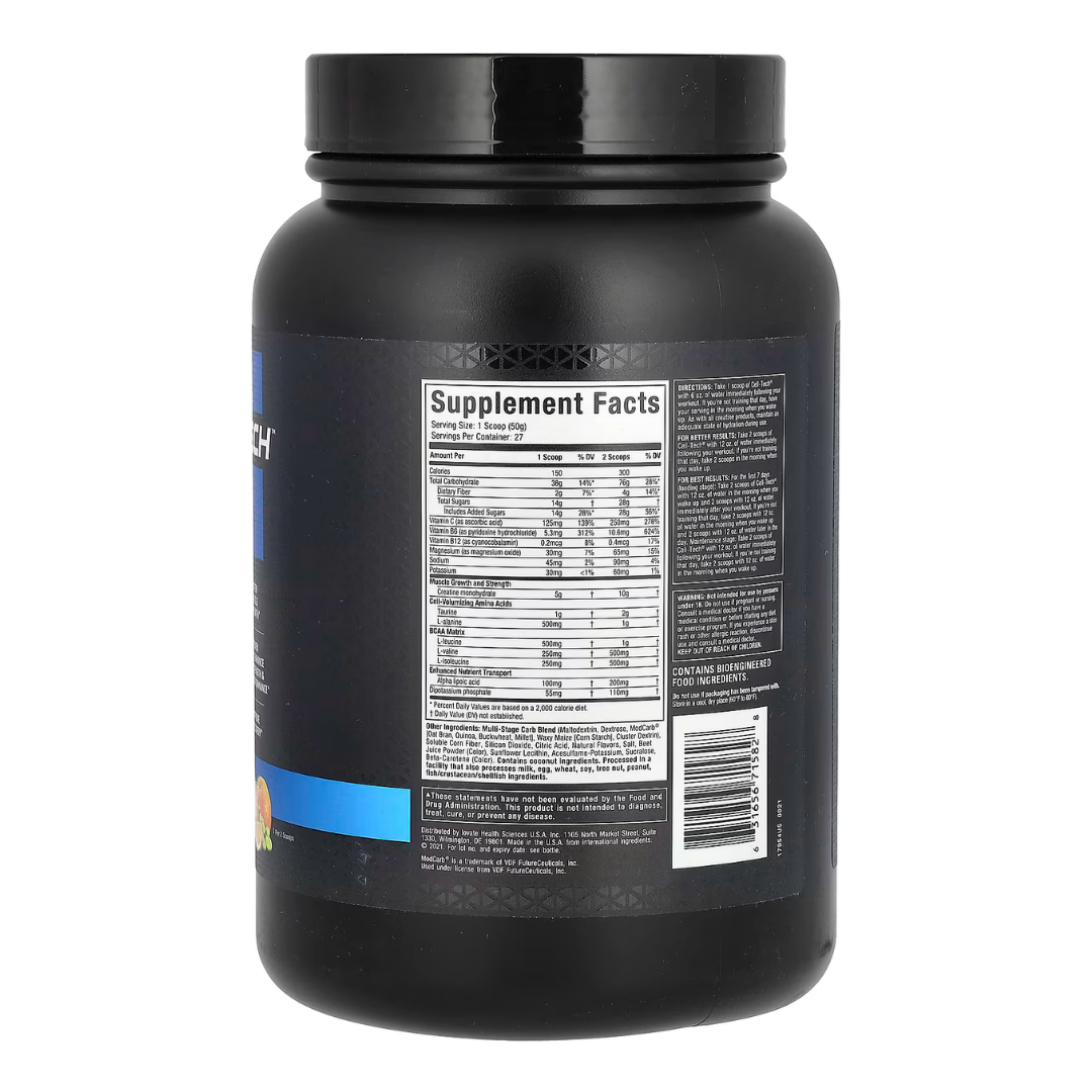 MuscleTech Cell Tech Tropical Citrus Punch 2.9lbs