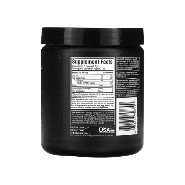 MuscleTech Cell Tech Creactor 120 servings Fruit Punch Extreme